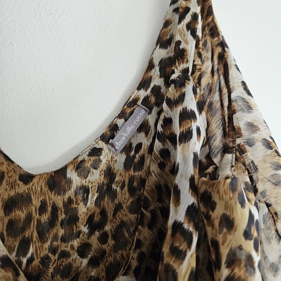Cheeta Print Tank - Picture 2 of 2